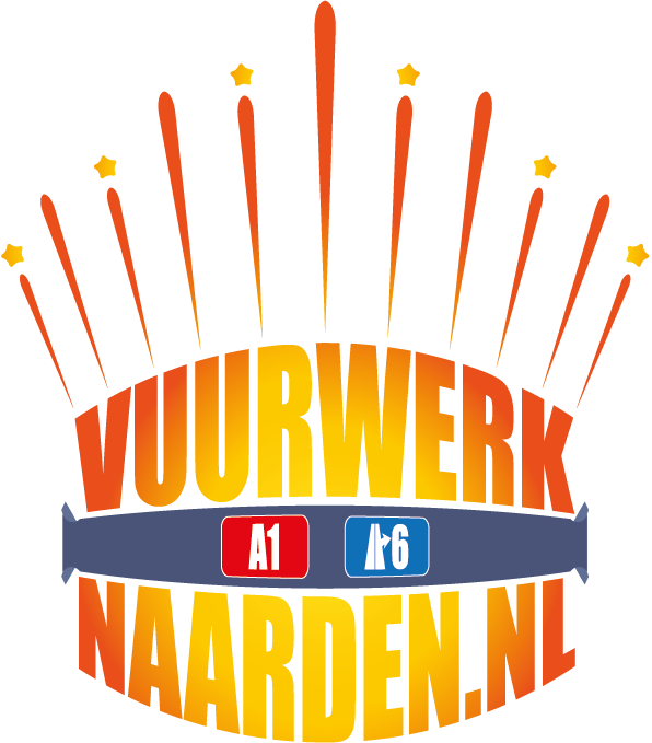 Logo van Vuurwerk Naarden 50 jaar.